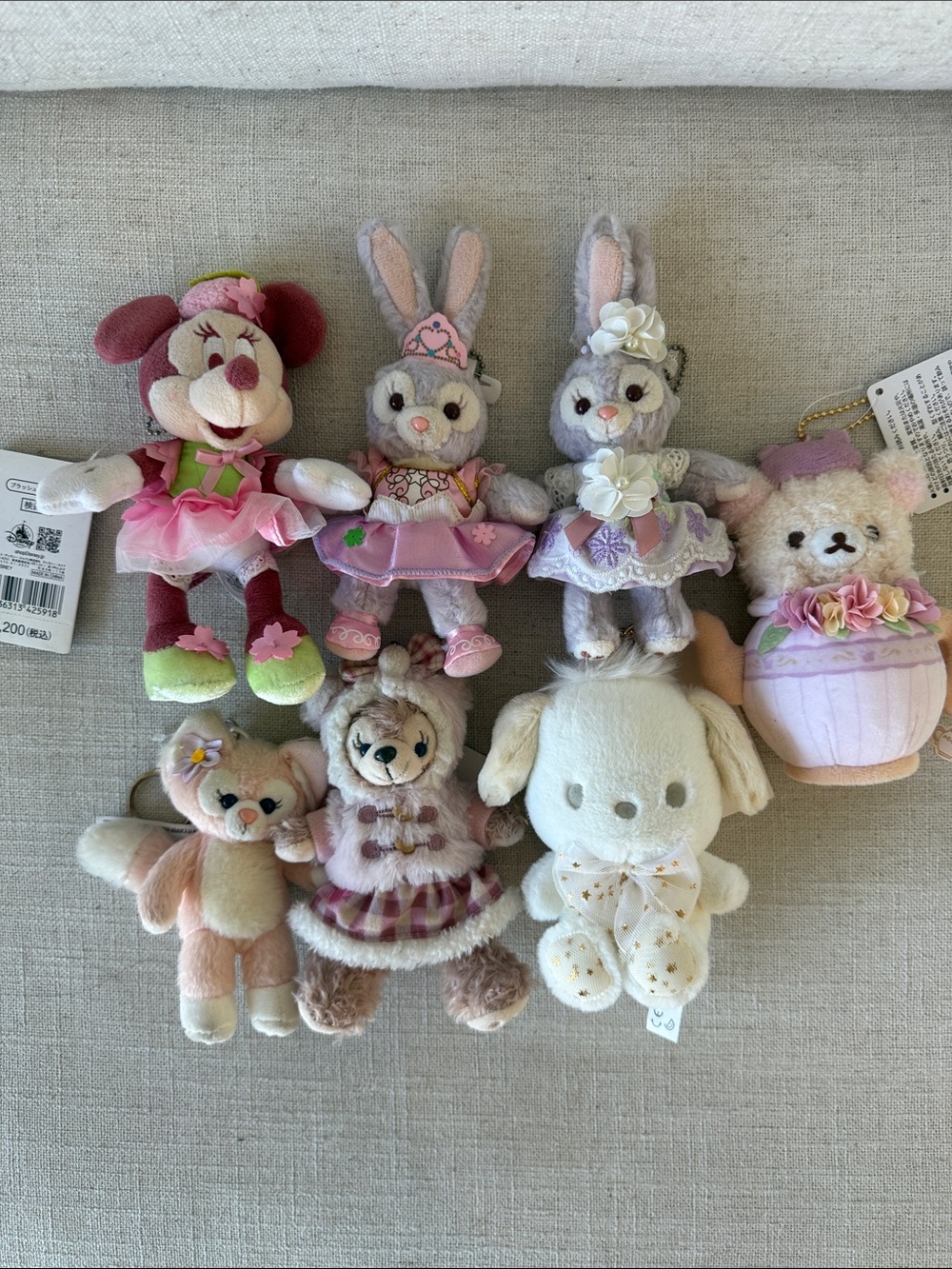 Disney / Hello Kitty Pochacco / Plush Keychains